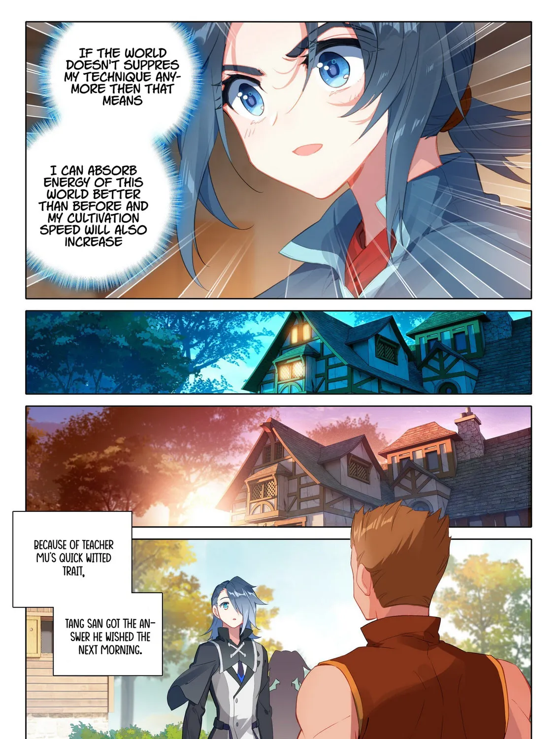 Soul Land V - Reborn for you (Colored) Chapter 35 page 32 - 