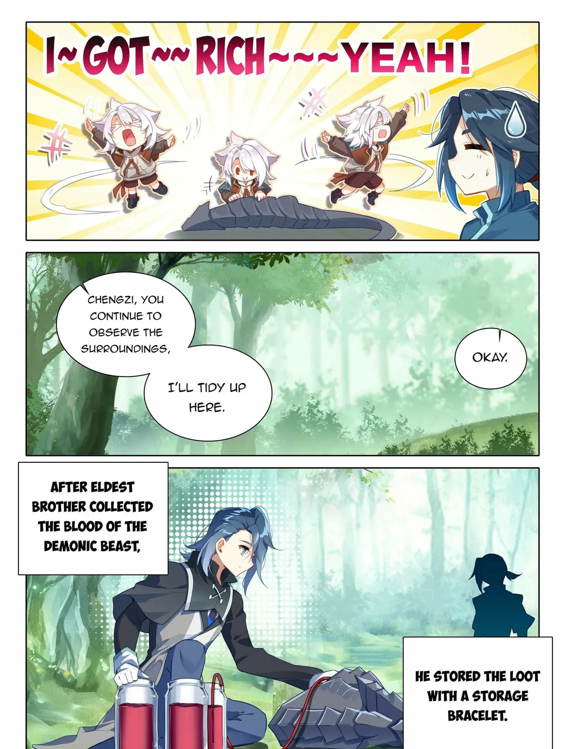 Soul Land V - Reborn for you (Colored) Chapter 38 page 7 - 