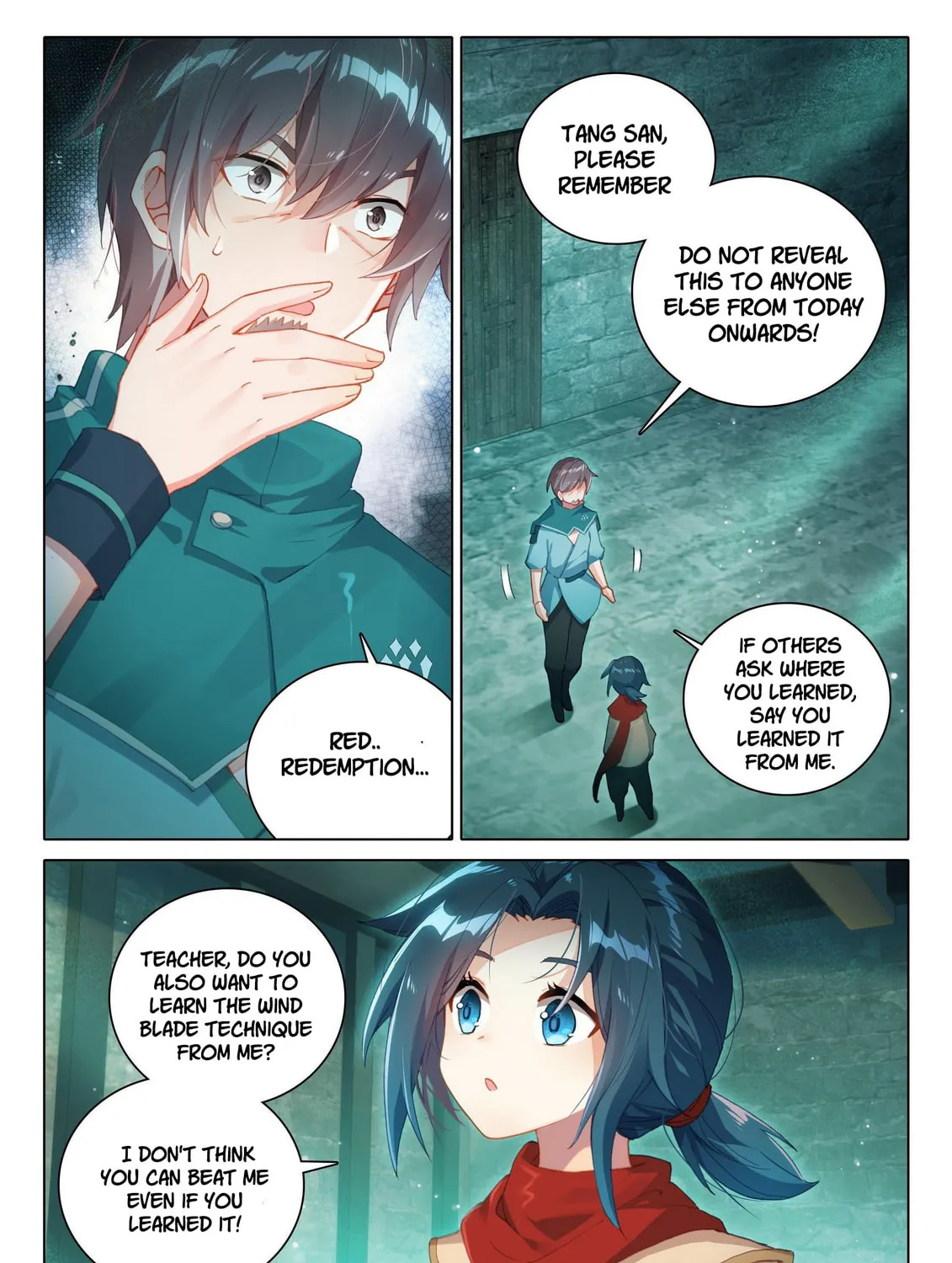Soul Land V - Reborn for you (Colored) Chapter 7 page 8 - 