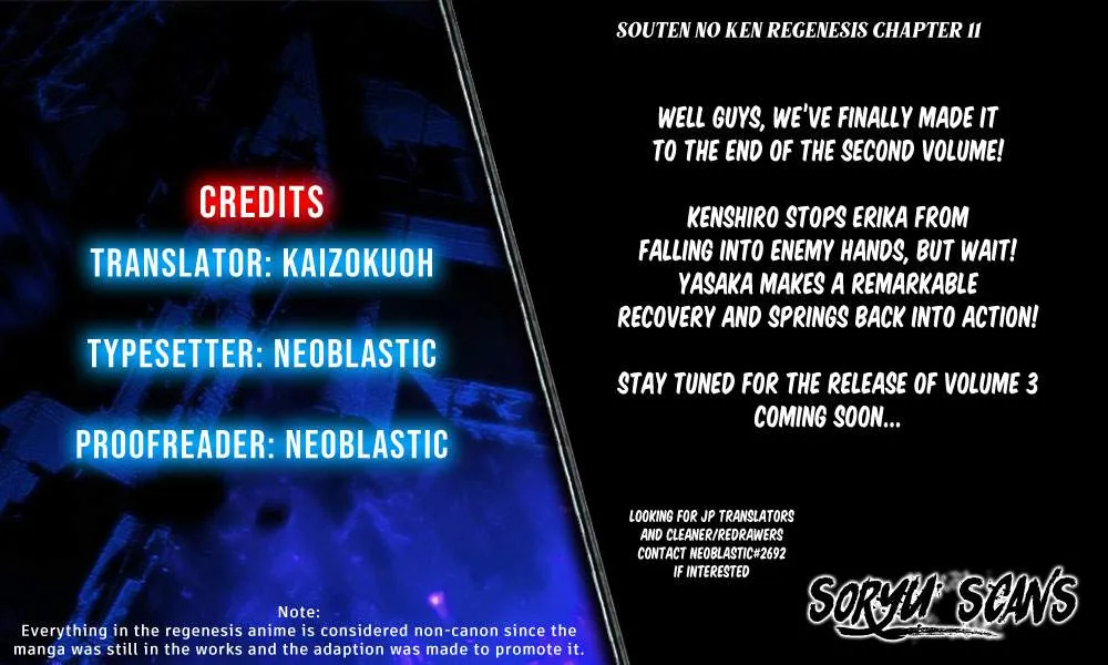 Souten no Ken Regenesis Chapter 11 page 22 - 