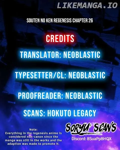 Souten no Ken Regenesis Chapter 26 page 38 - 