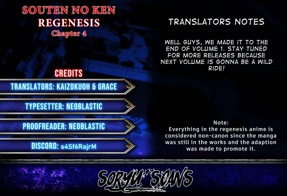 Souten no Ken Regenesis Chapter 4 page 37 - 