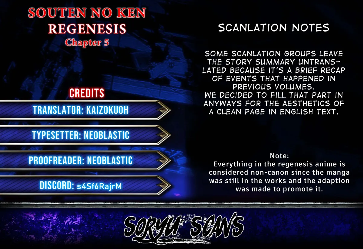 Souten no Ken Regenesis Chapter 5 page 22 - 