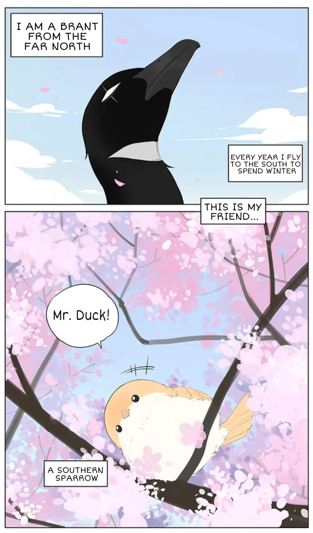 Southern Bird and Northern Bird Chapter 39 page 1 - 