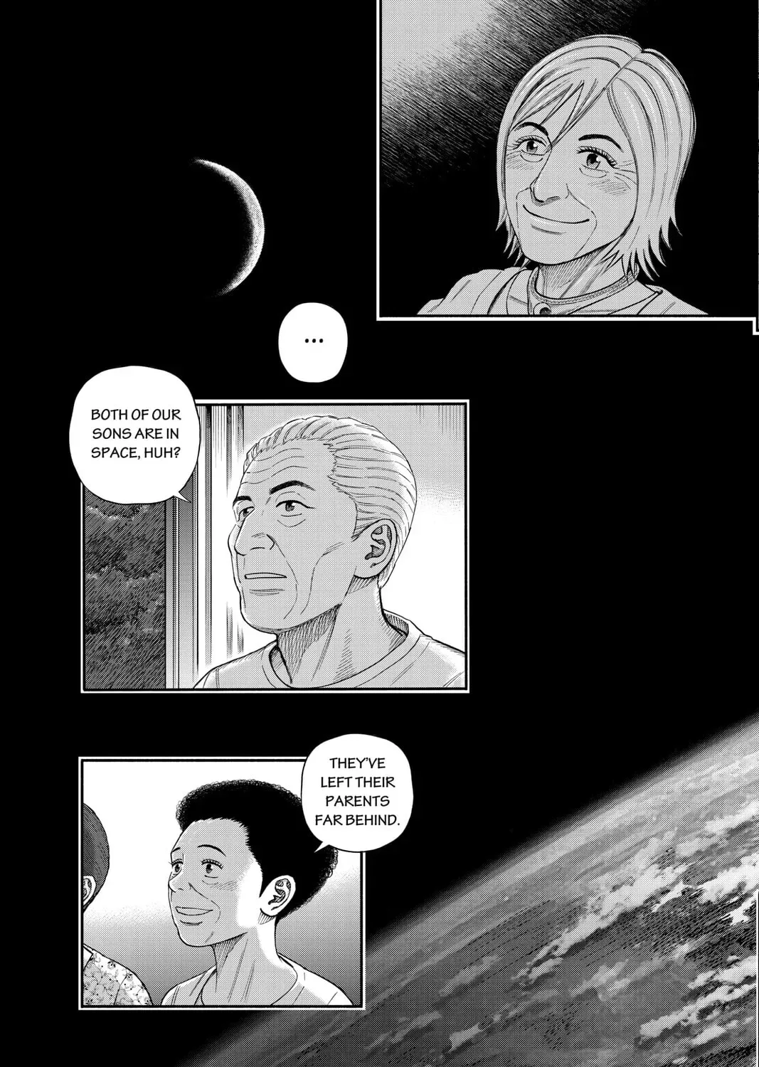 Space Brothers Chapter 2.1 page 13 - 