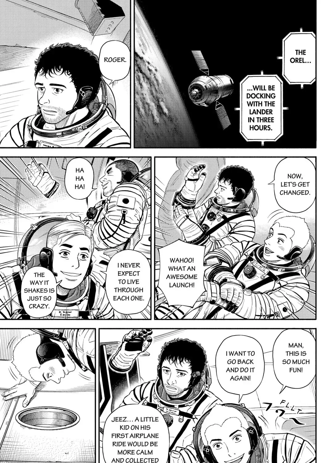 Space Brothers Chapter 2.1 page 17 - 