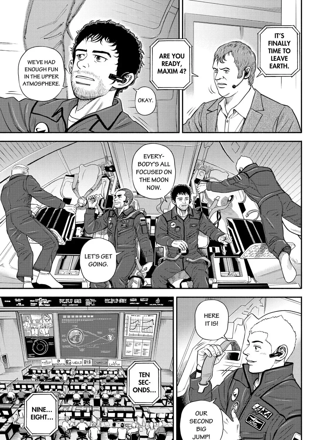 Space Brothers Chapter 2.1 page 37 - 