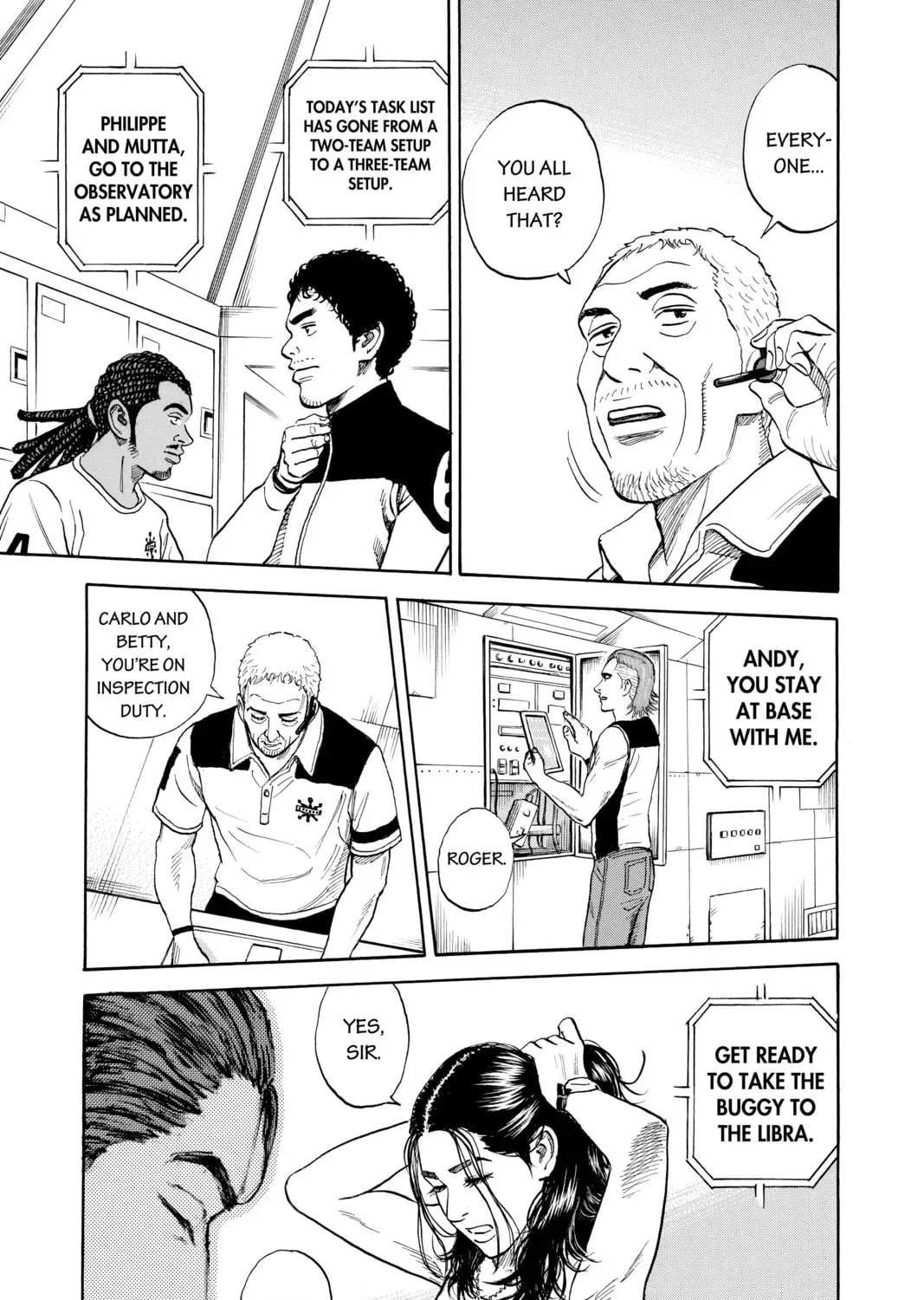Space Brothers Chapter 3.1 page 13 - 