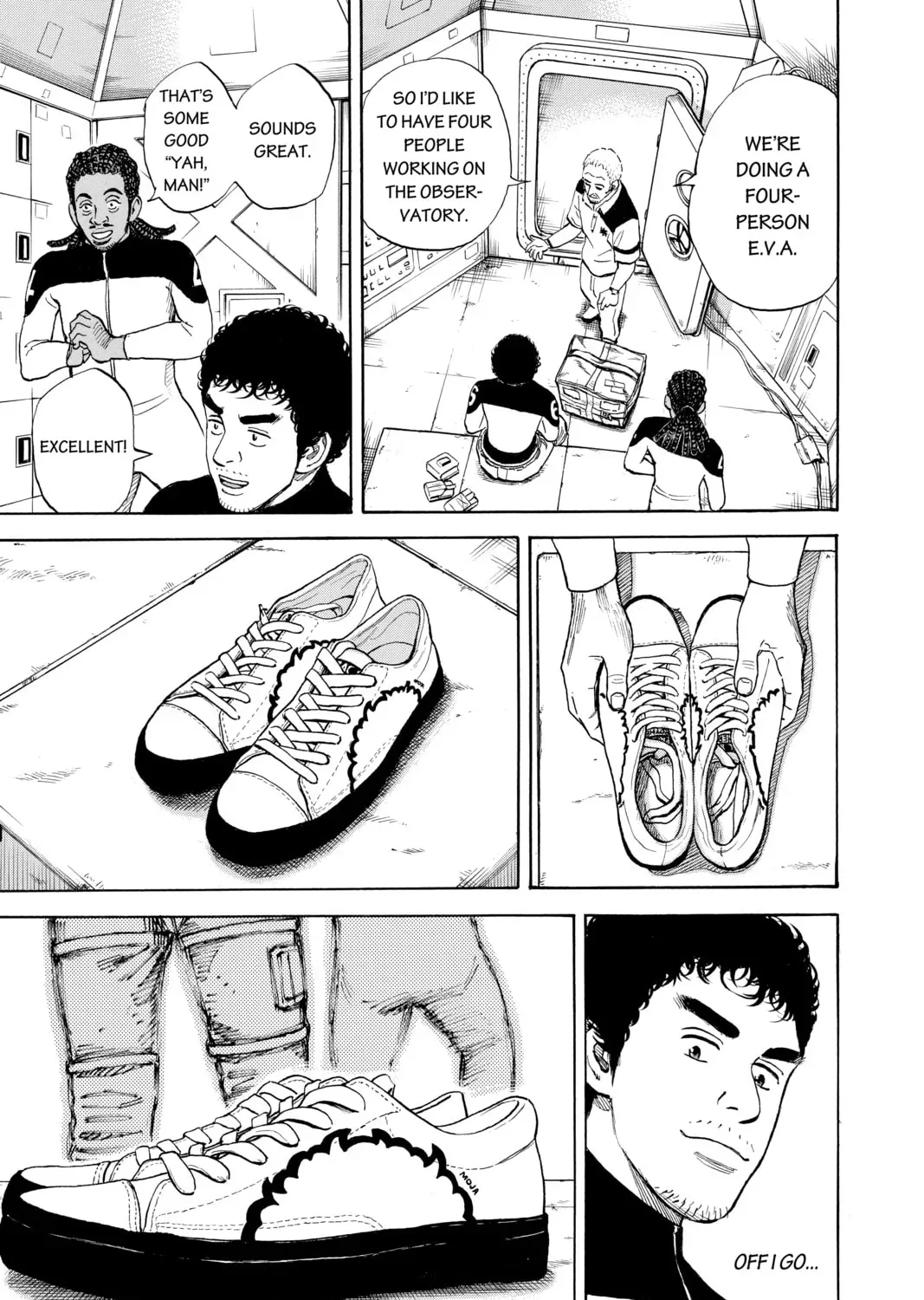 Space Brothers Chapter 3.1 page 17 - 