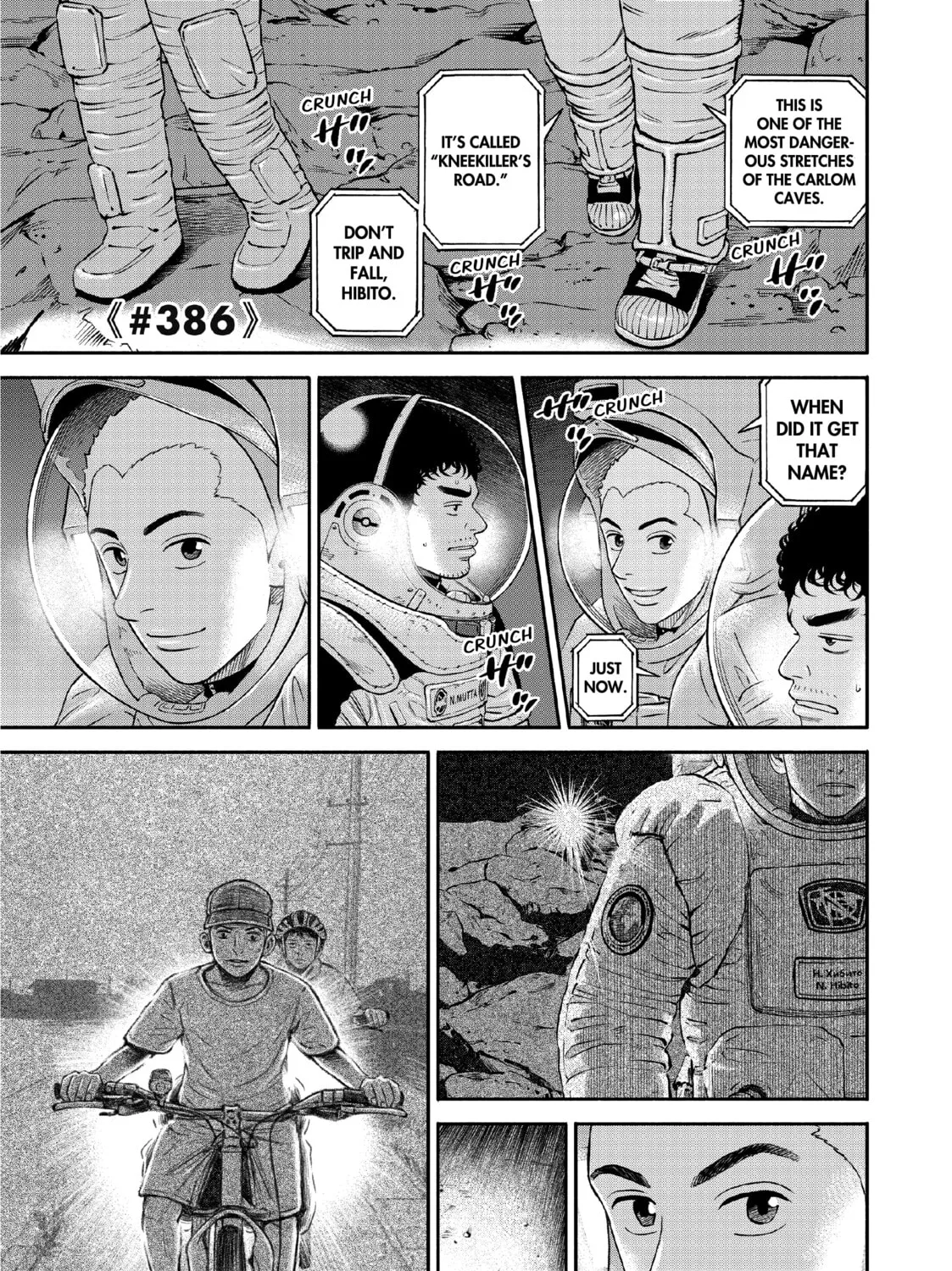Space Brothers Chapter 386 page 1 - 
