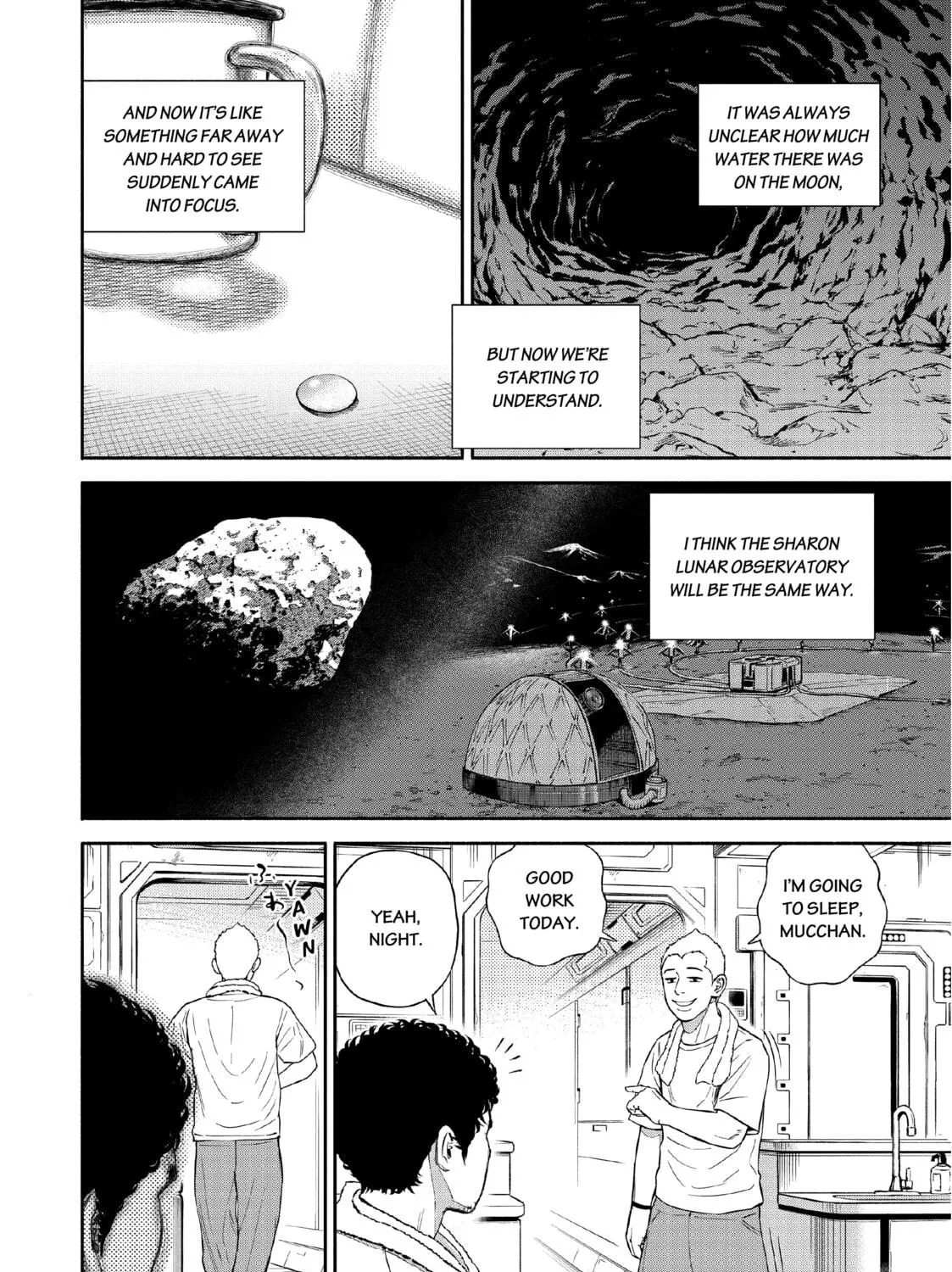 Space Brothers Chapter 387 page 35 - 