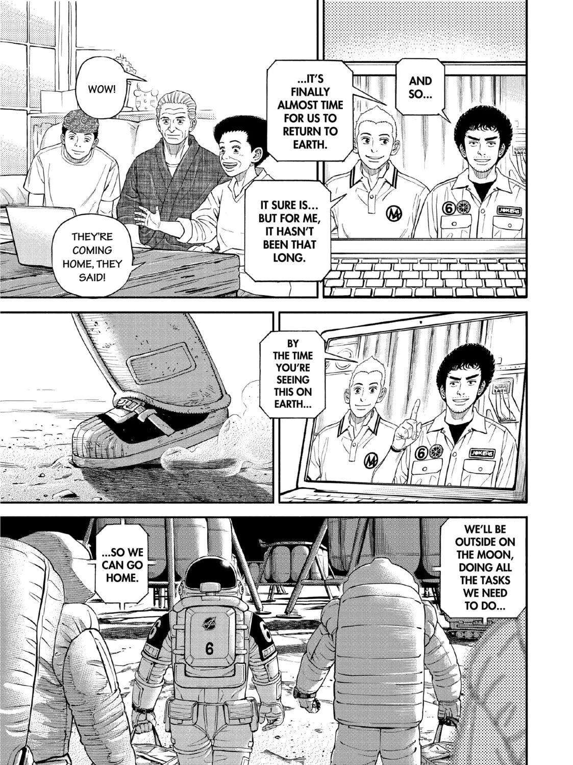 Space Brothers Chapter 388 page 33 - 