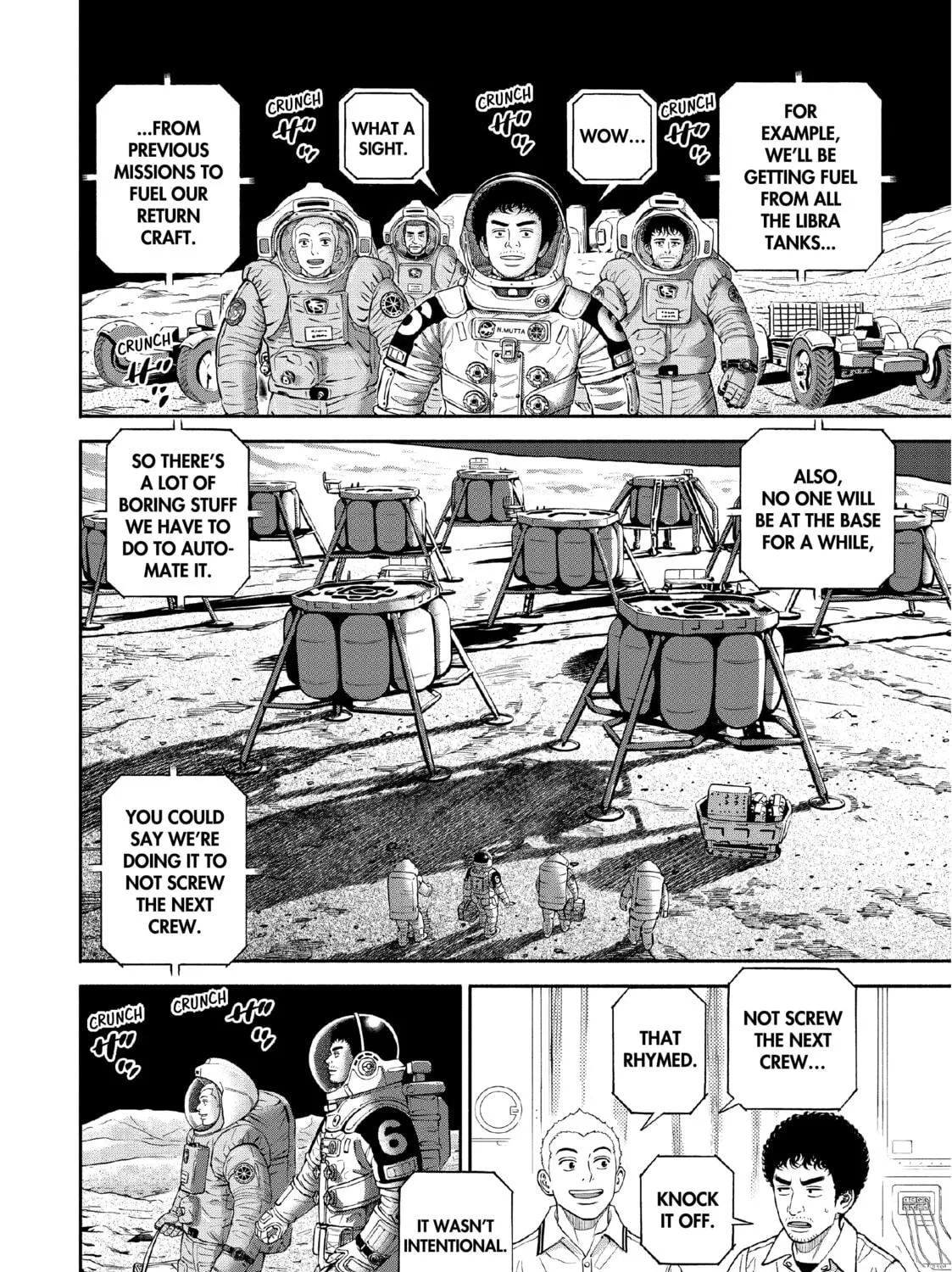 Space Brothers Chapter 388 page 35 - 