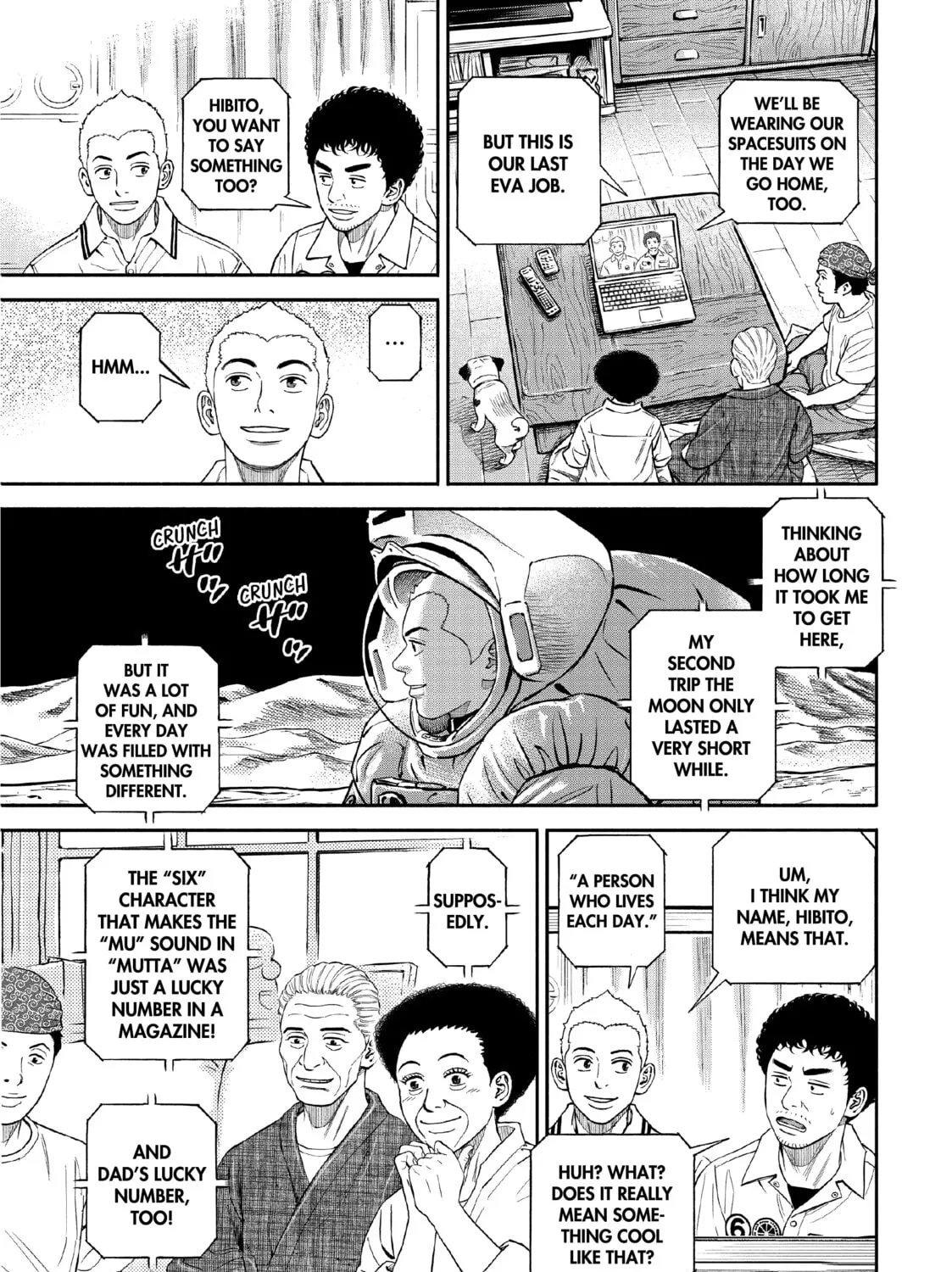Space Brothers Chapter 388 page 37 - 