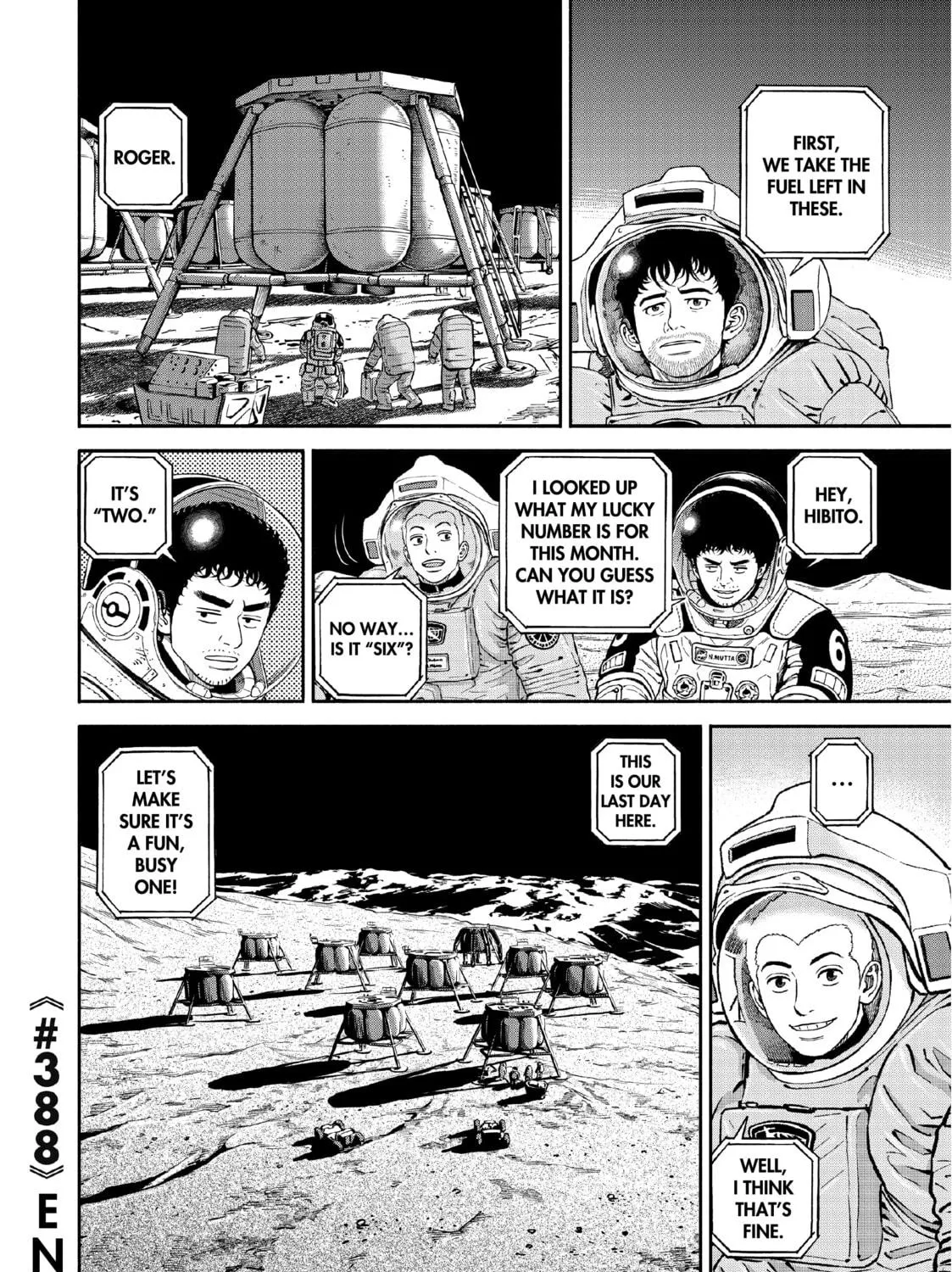 Space Brothers Chapter 388 page 39 - 