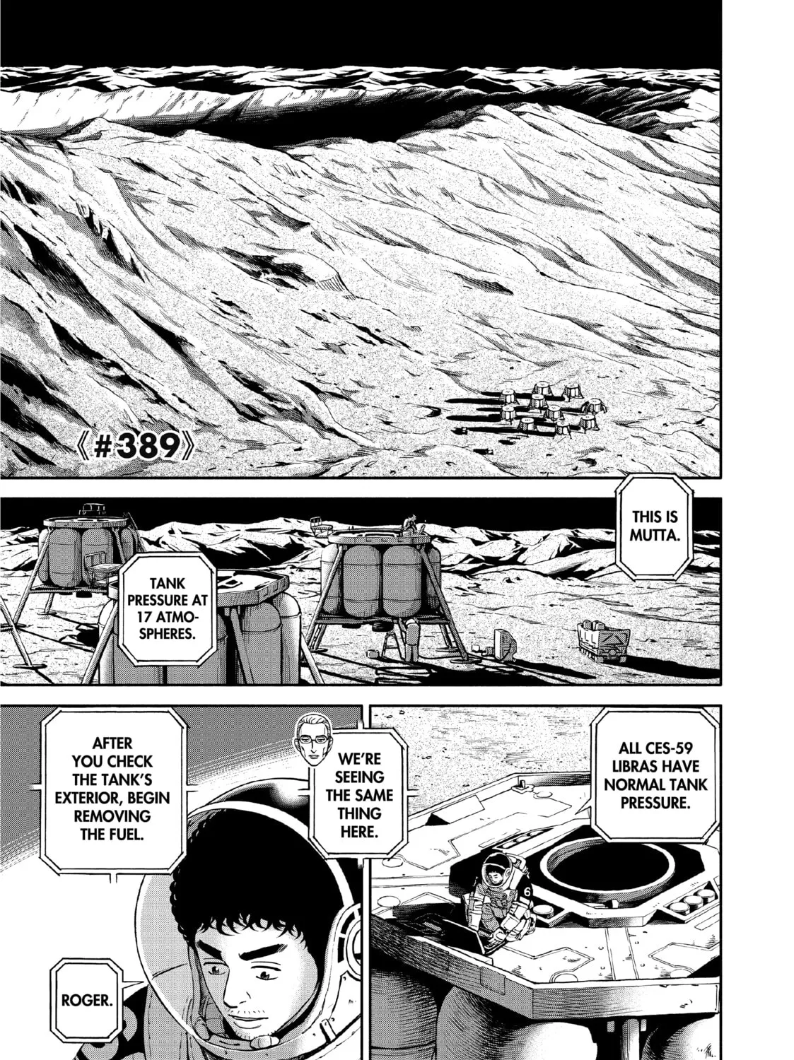 Space Brothers Chapter 389 page 1 - 