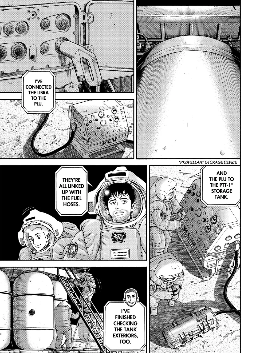 Space Brothers Chapter 389 page 13 - 