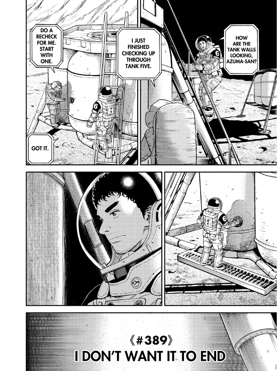 Space Brothers Chapter 389 page 3 - 