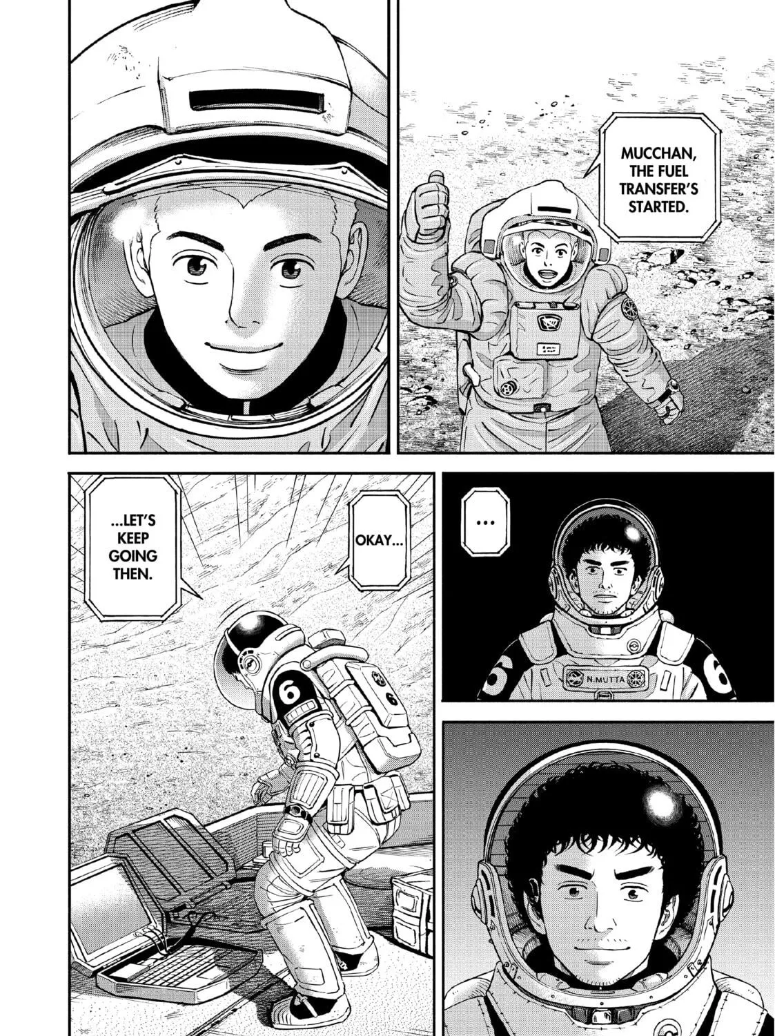 Space Brothers Chapter 389 page 35 - 