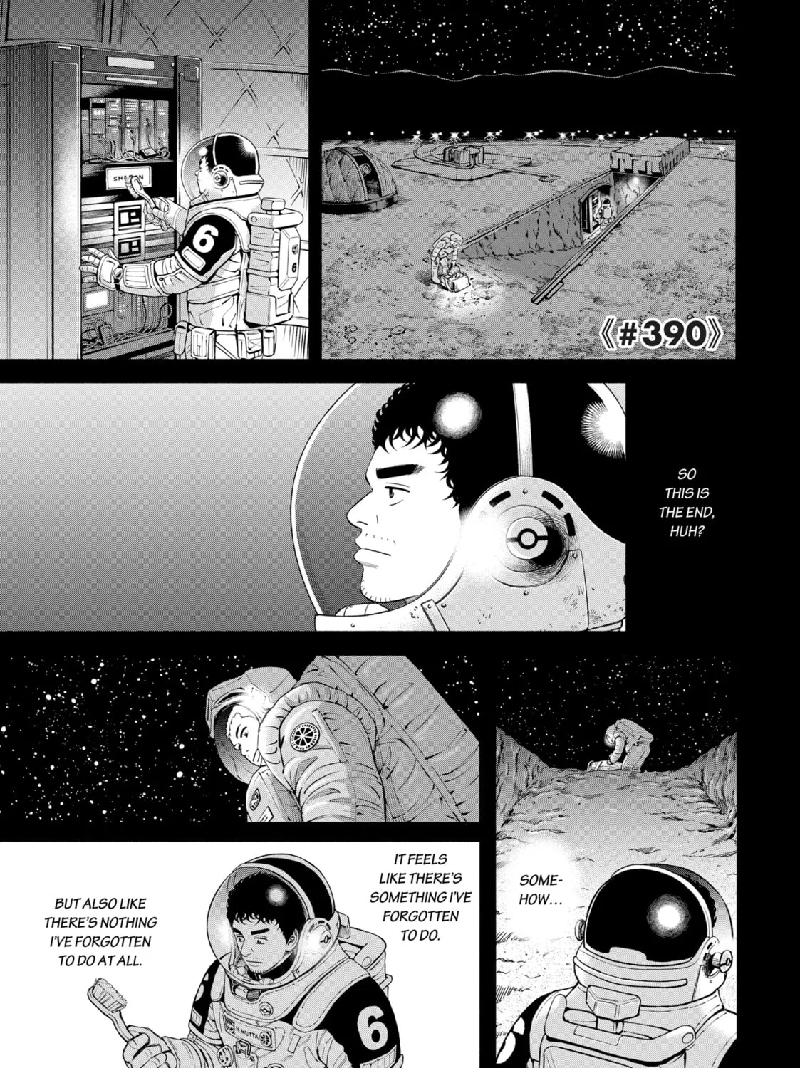 Space Brothers Chapter 390 page 1 - 