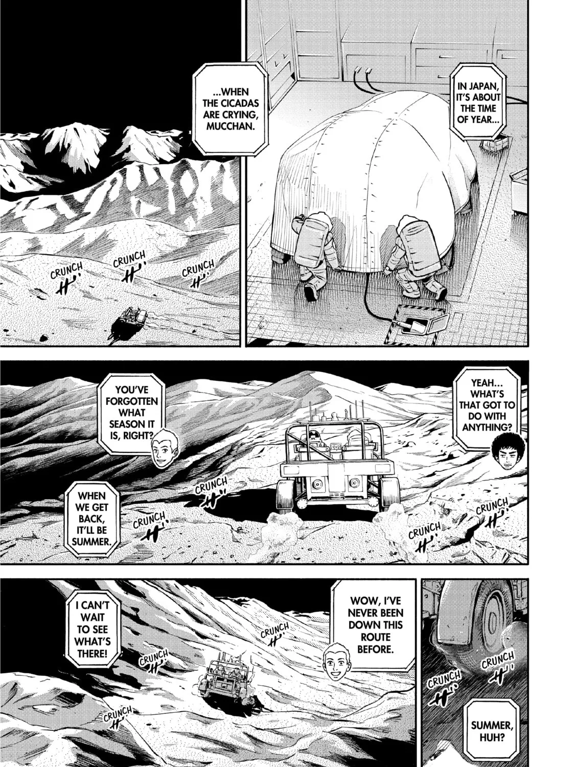 Space Brothers Chapter 390 page 13 - 
