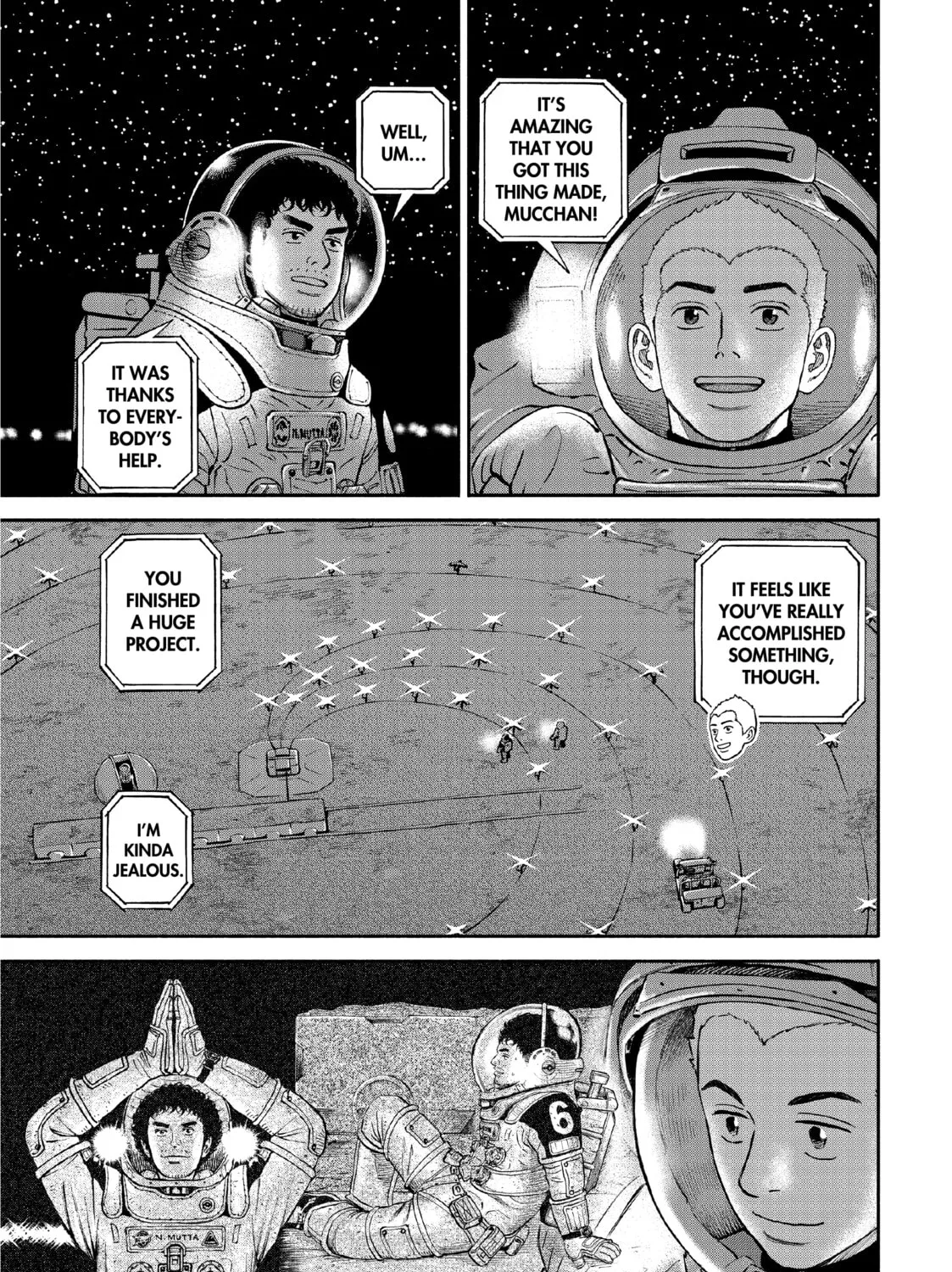 Space Brothers Chapter 390 page 21 - 