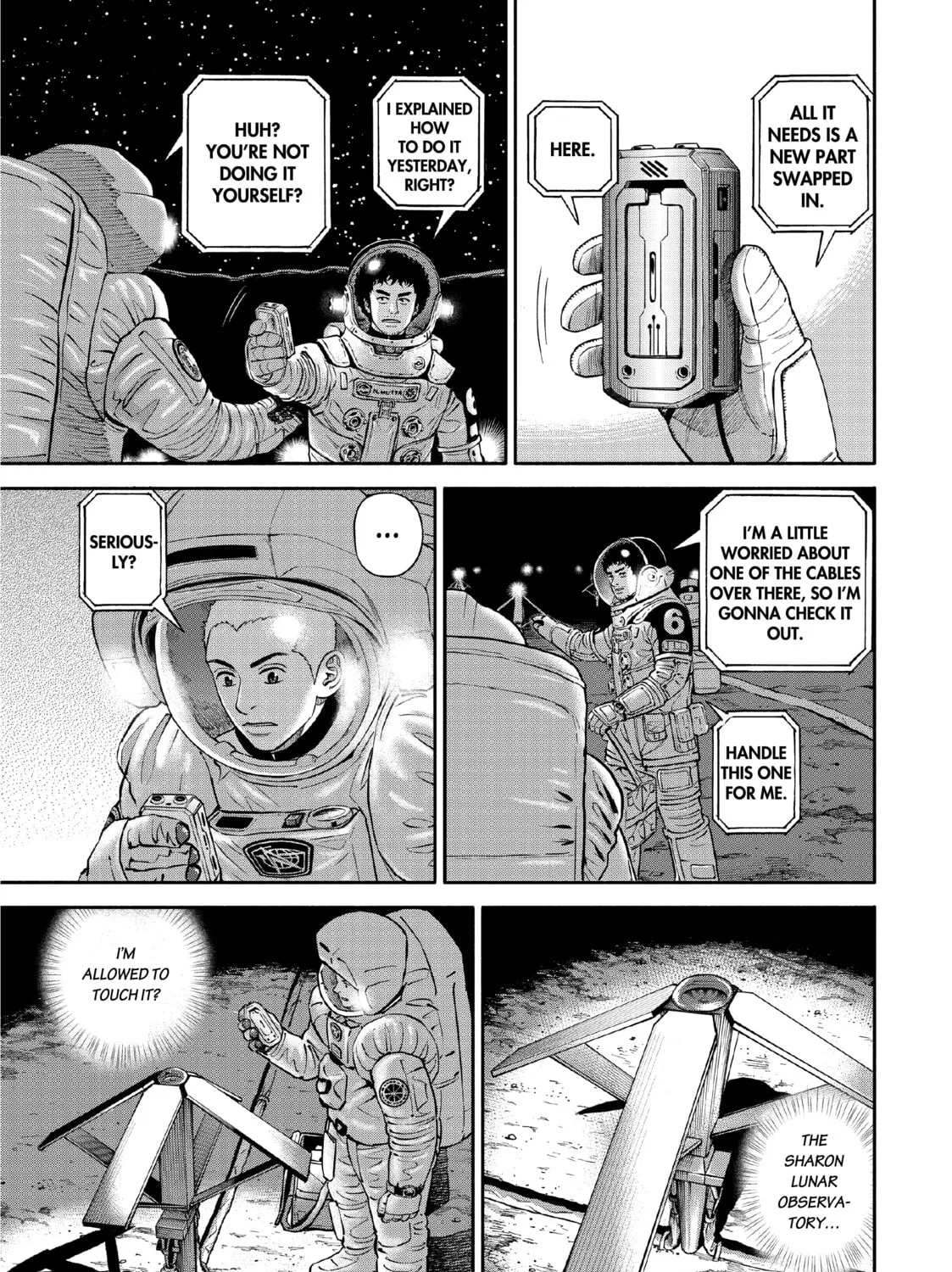 Space Brothers Chapter 390 page 25 - 