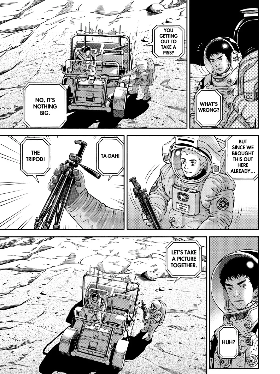 Space Brothers Chapter 390 page 37 - 