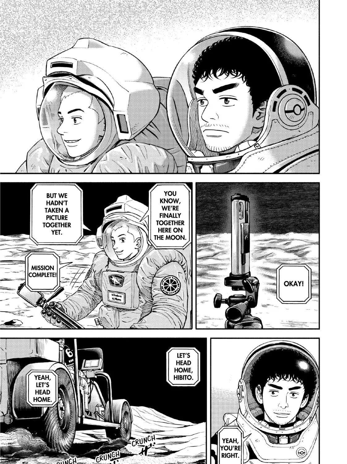 Space Brothers Chapter 390 page 45 - 