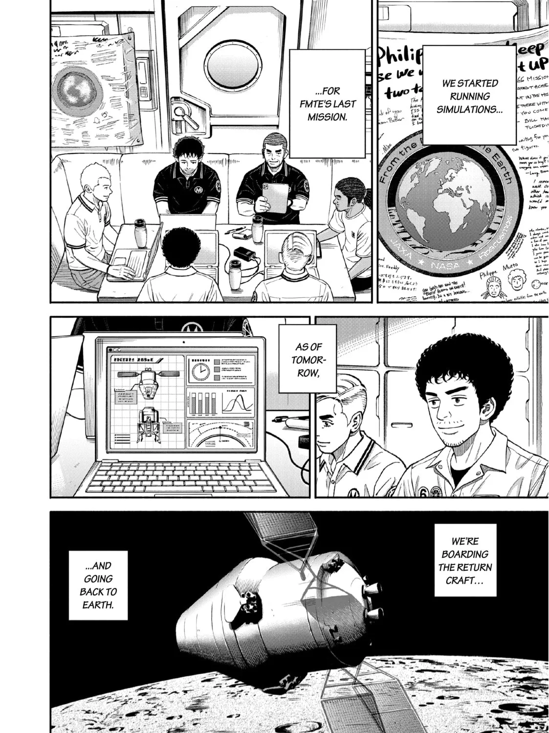 Space Brothers Chapter 391 page 3 - 