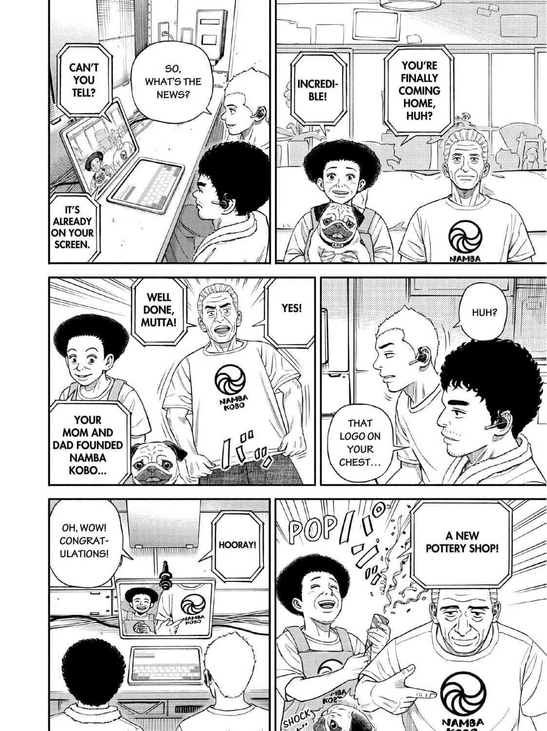 Space Brothers Chapter 391 page 35 - 