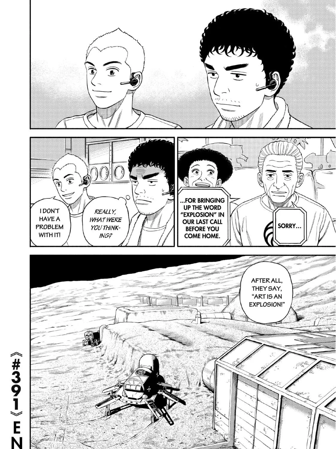 Space Brothers Chapter 391 page 39 - 