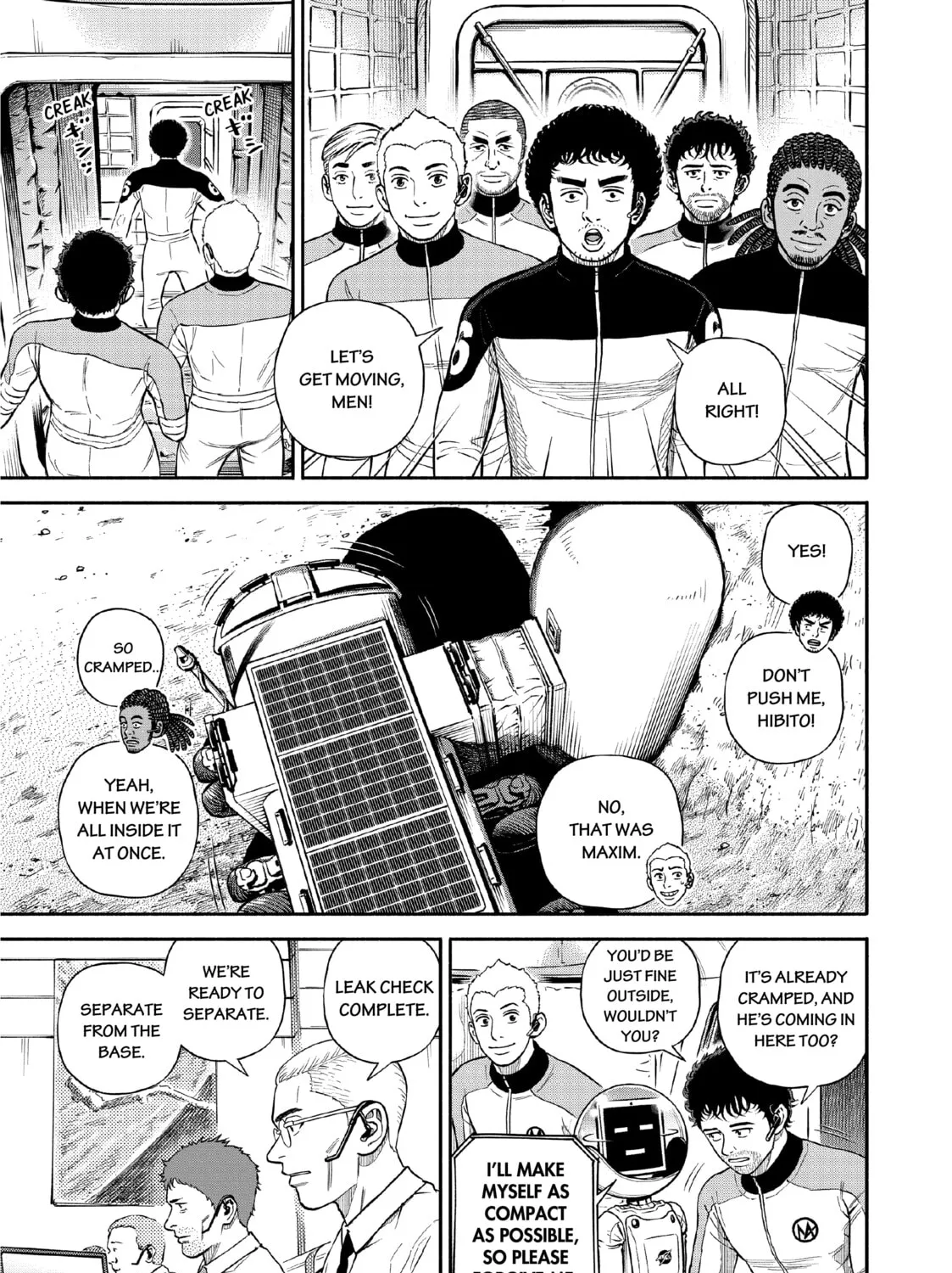 Space Brothers Chapter 392 page 13 - 