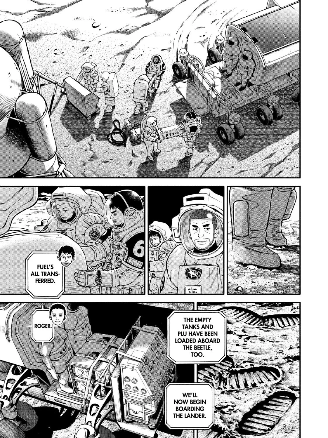 Space Brothers Chapter 392 page 35 - 