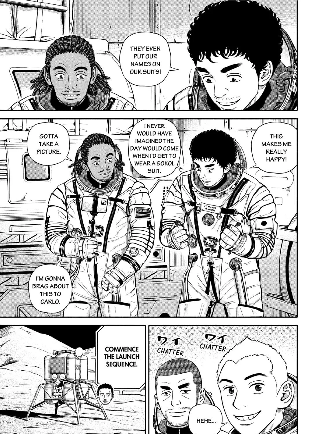 Space Brothers Chapter 393 page 17 - 