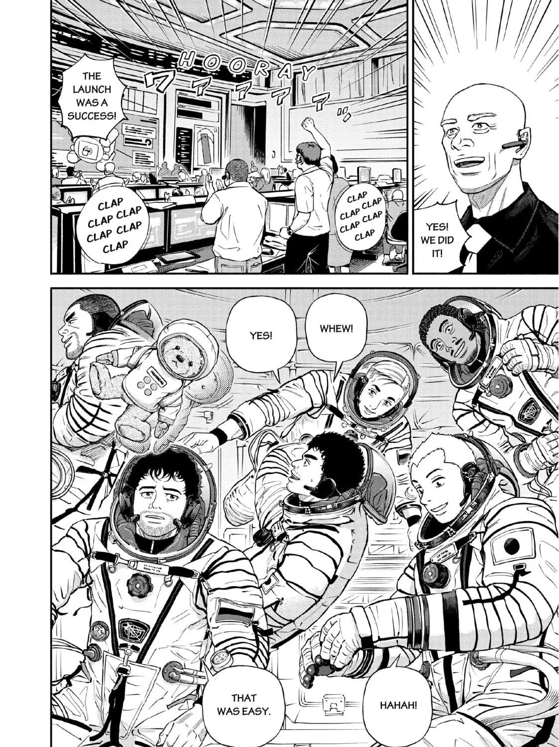 Space Brothers Chapter 393 page 35 - 