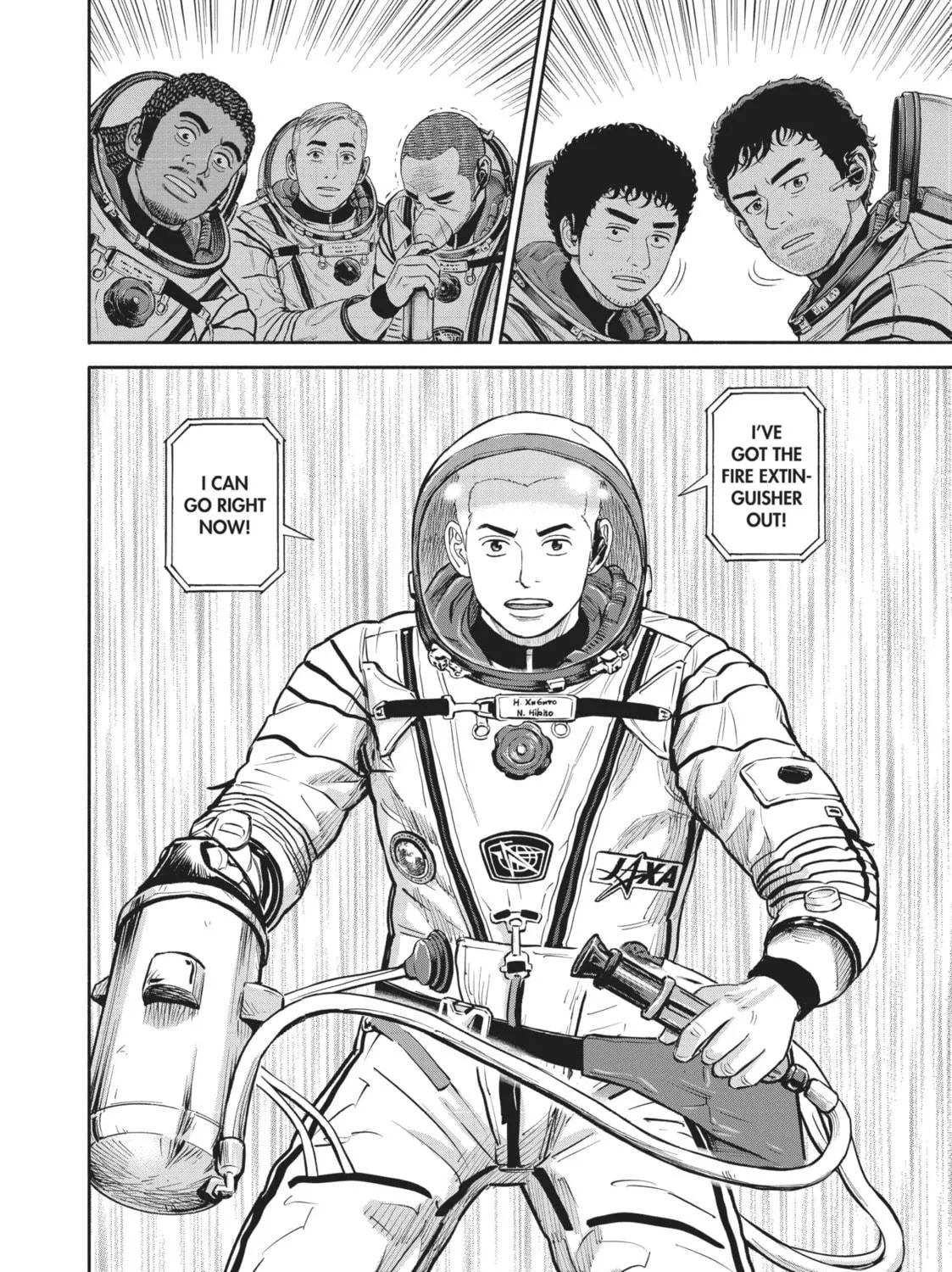 Space Brothers Chapter 395 page 35 - 