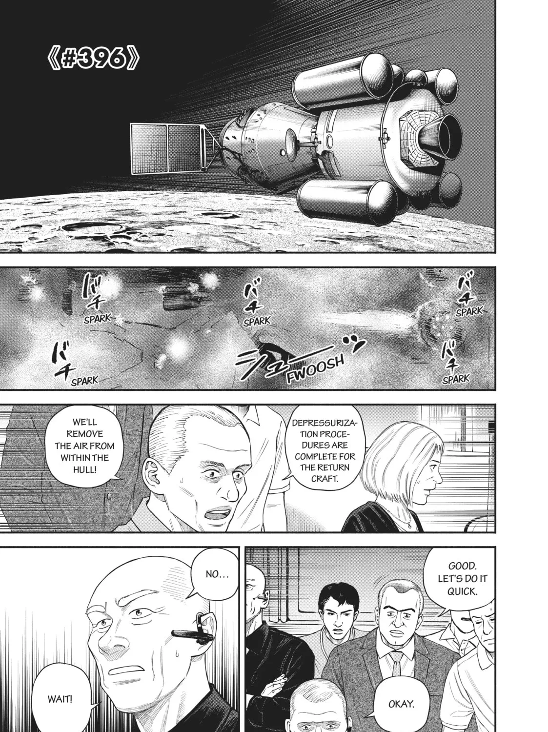 Space Brothers Chapter 396 page 1 - 