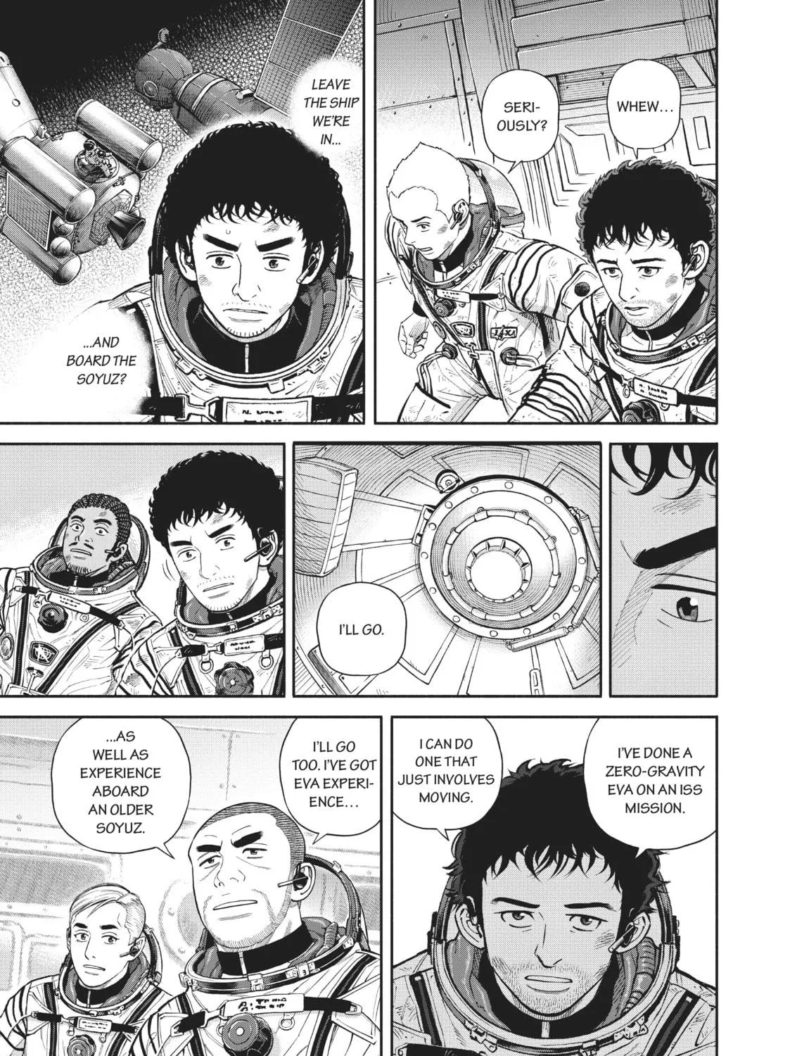 Space Brothers Chapter 398 page 17 - 