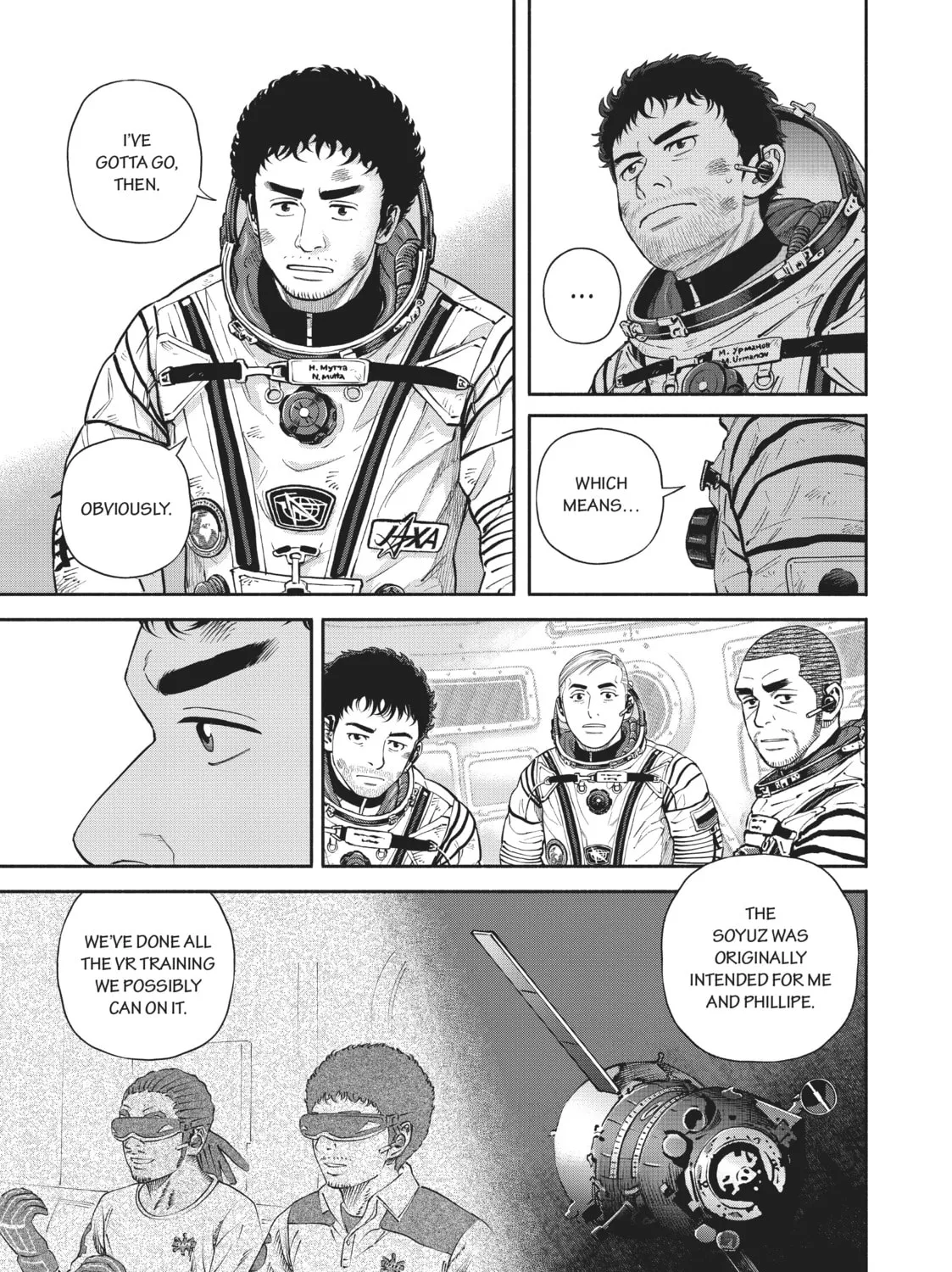 Space Brothers Chapter 398 page 21 - 