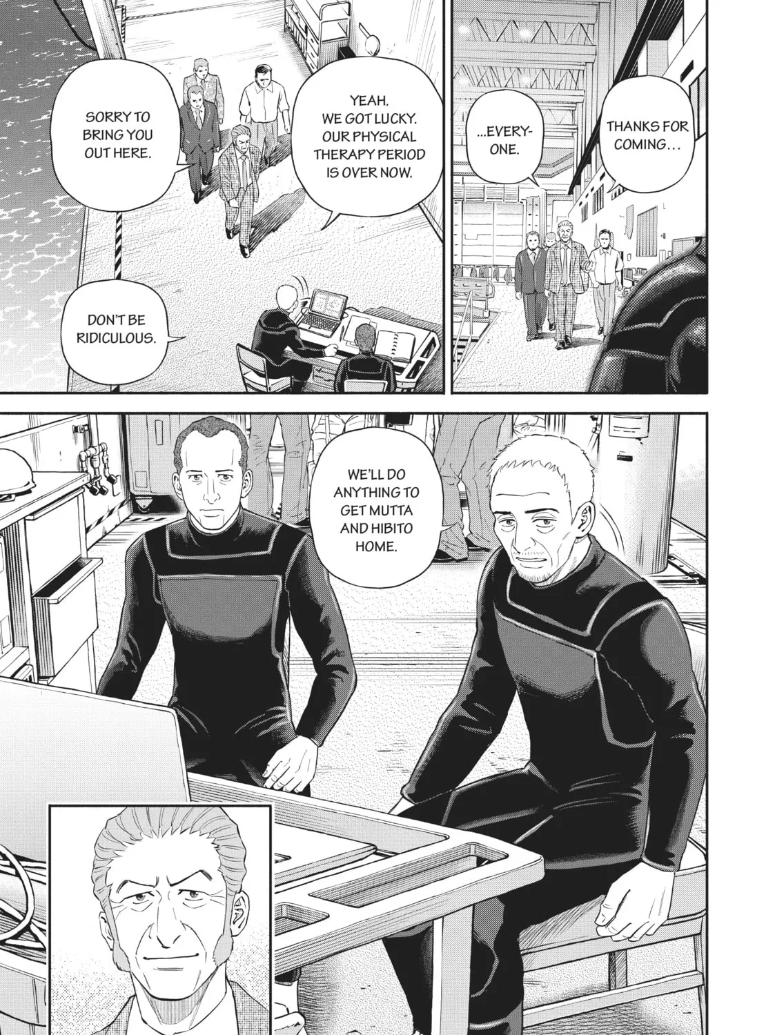 Space Brothers Chapter 398 page 37 - 