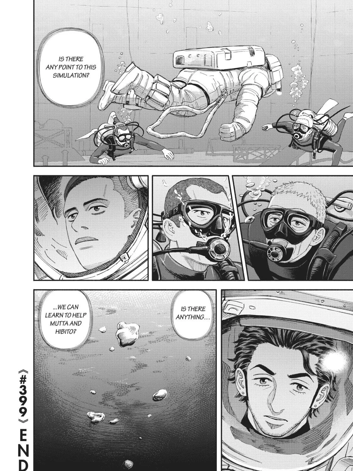 Space Brothers Chapter 399 page 39 - 