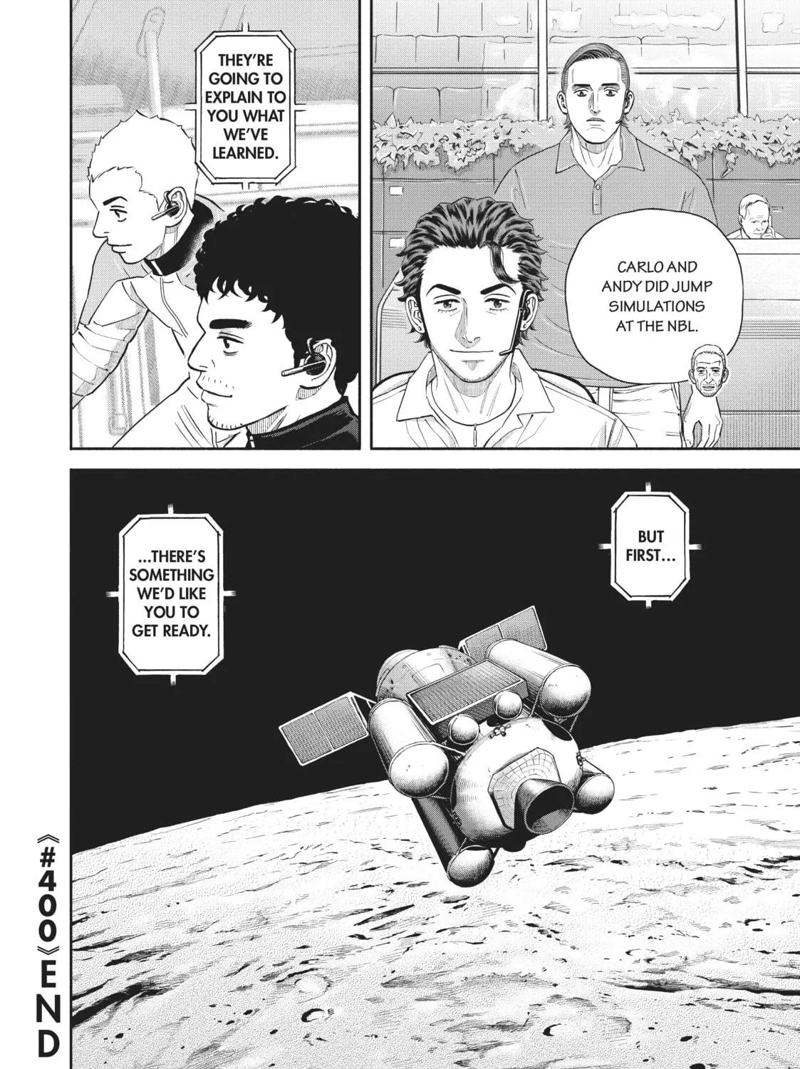 Space Brothers Chapter 400 page 39 - 