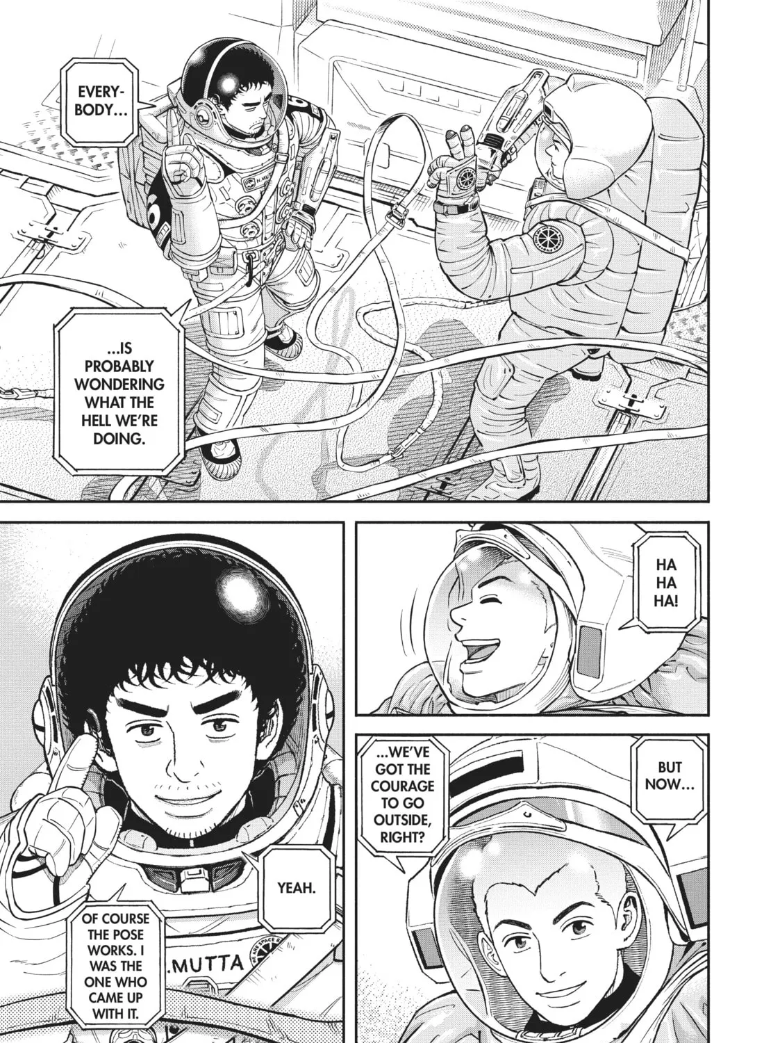 Space Brothers Chapter 403 page 37 - 