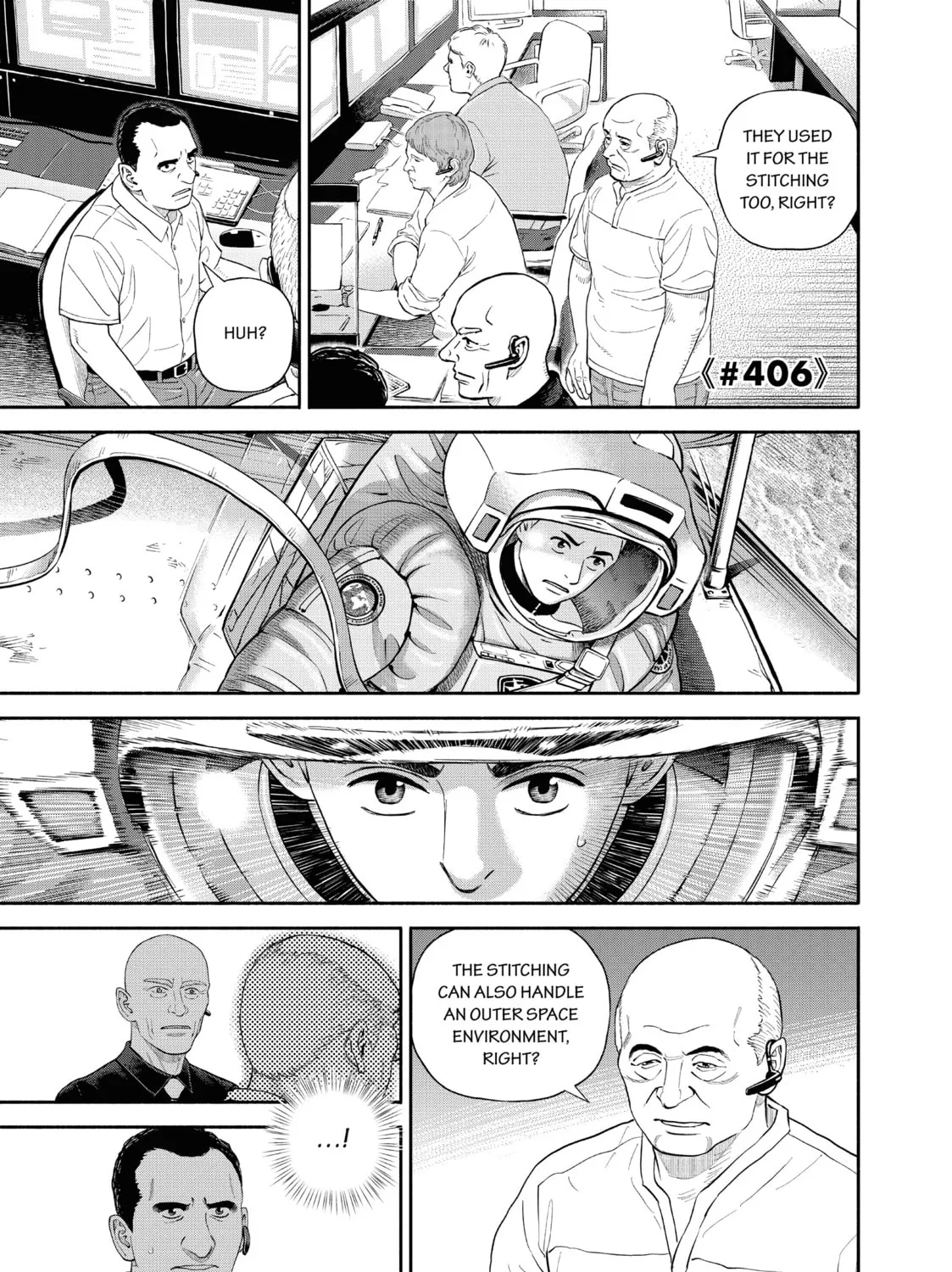 Space Brothers Chapter 406 page 1 - 