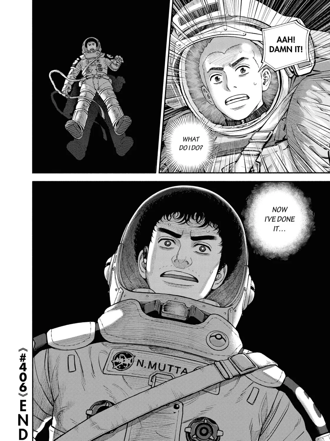 Space Brothers Chapter 406 page 37 - 