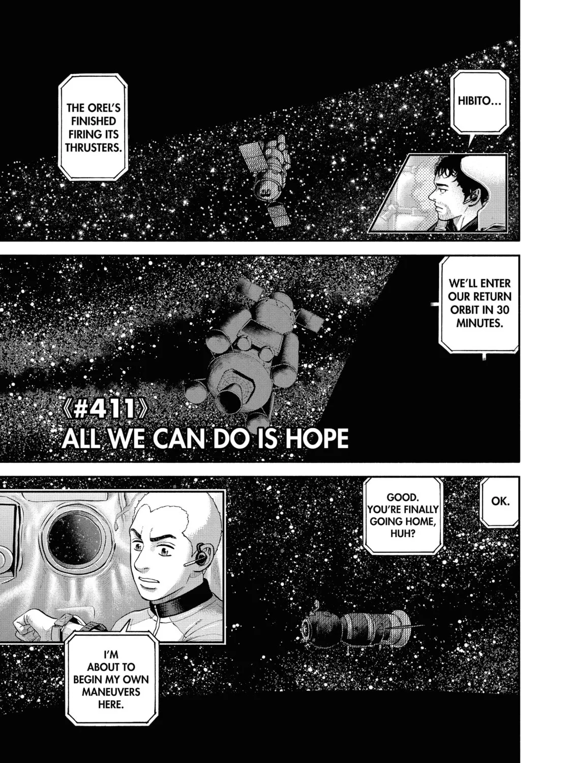 Space Brothers Chapter 411 page 1 - 
