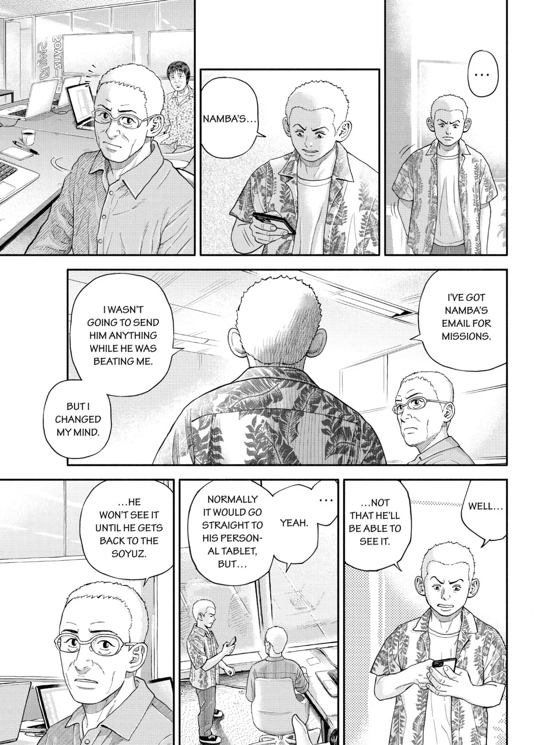 Space Brothers Chapter 412 page 21 - 