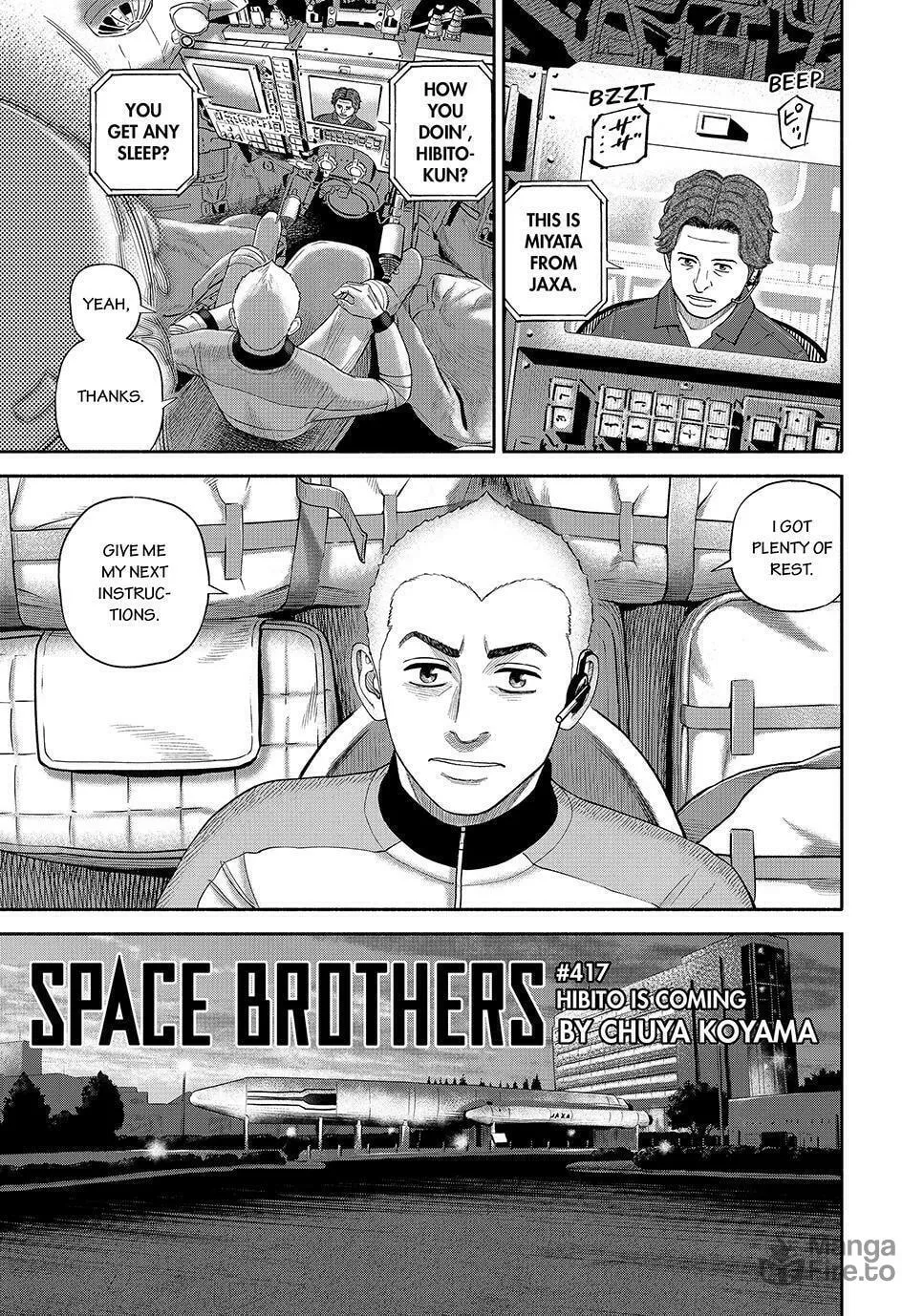 Space Brothers Chapter 417 page 3 - 