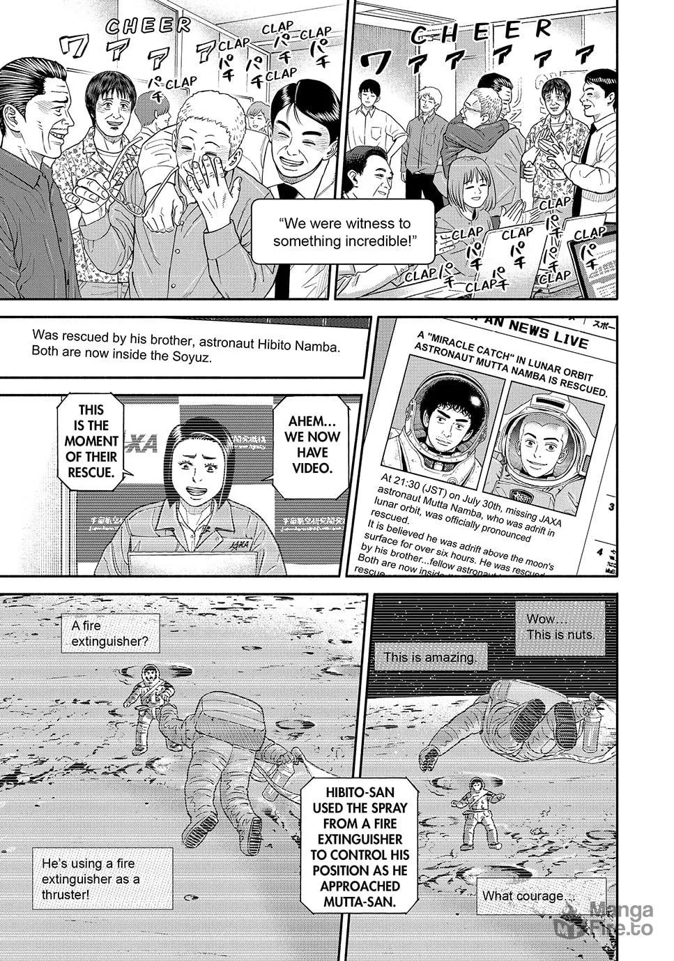 Space Brothers Chapter 424 page 15 - 